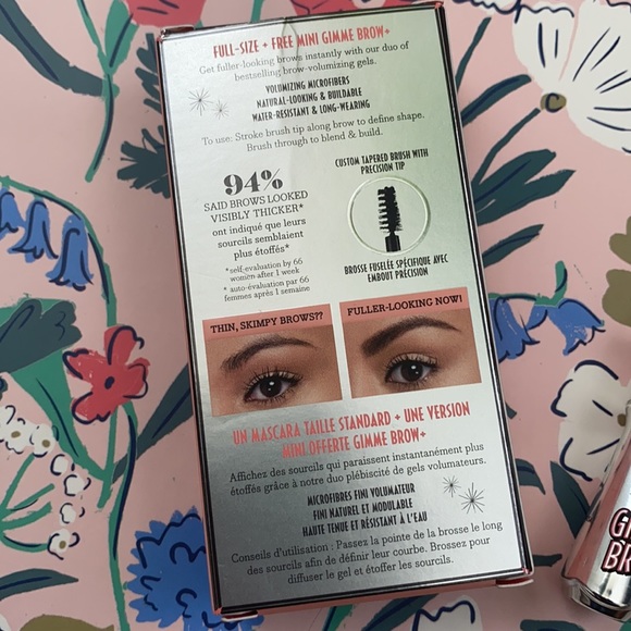 Mini Benefit Gimme Brow: Cool Black Brown - Picture 2 of 4